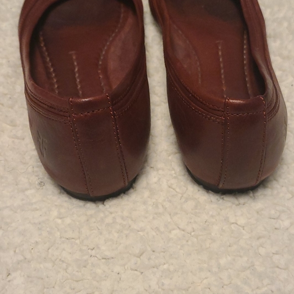 Frye ballet flat burgundy size 6.5 - Picture 4 of 4
